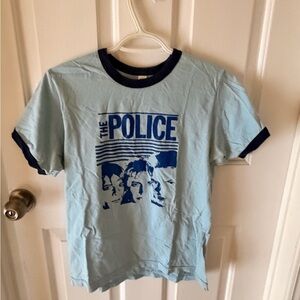 The Police Blue Graphic vintage T-Shirt